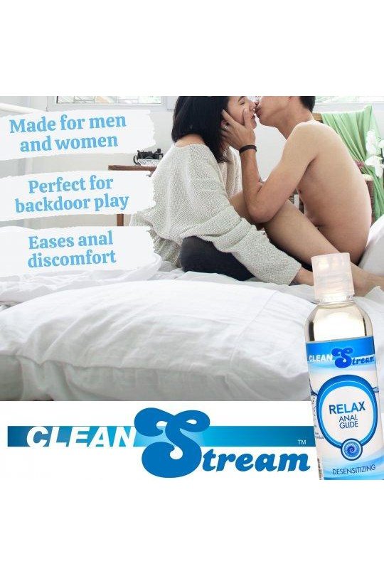 CleanStream Relax Desensitizing Anal Lube 4 oz - Sex On the Go