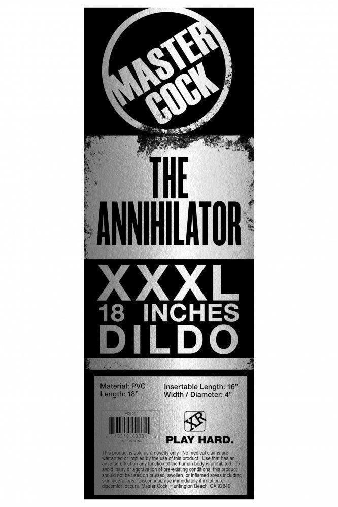 The Annihilator XXXL 18 Inch Dildo - Sex On the Go