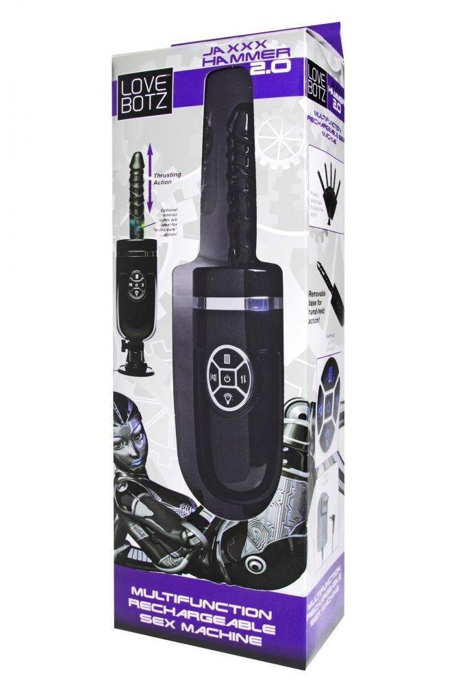 Jaxxx Hammer 2.0 Multifunction Rechargeable Sex Machine - Sex On the Go
