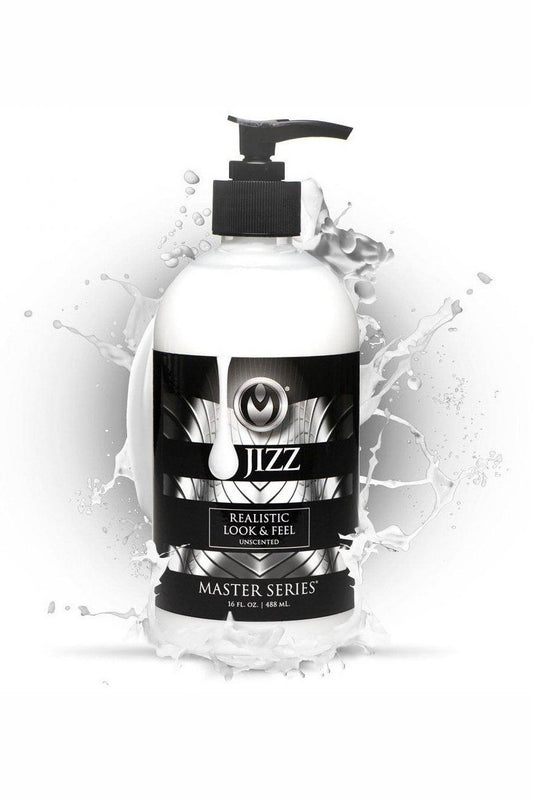 Jizz Unscented Water-Based Lube - 16oz or 34oz - Sex On the Go