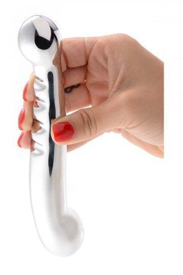 Steel Elegance Dual Ended Dildo - Sex On the Go
