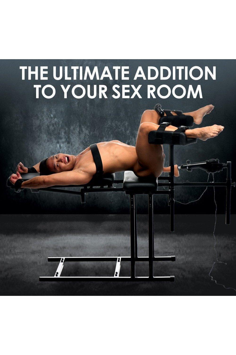 Ultimate Obedience Chair with Sex Machine - Sex On the Go