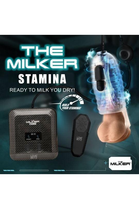 The Milker Stamina with Automatic Stroking, Suction and Vibration - Sex On the Go