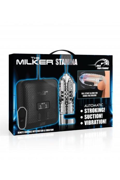 The Milker Stamina with Automatic Stroking, Suction and Vibration - Sex On the Go