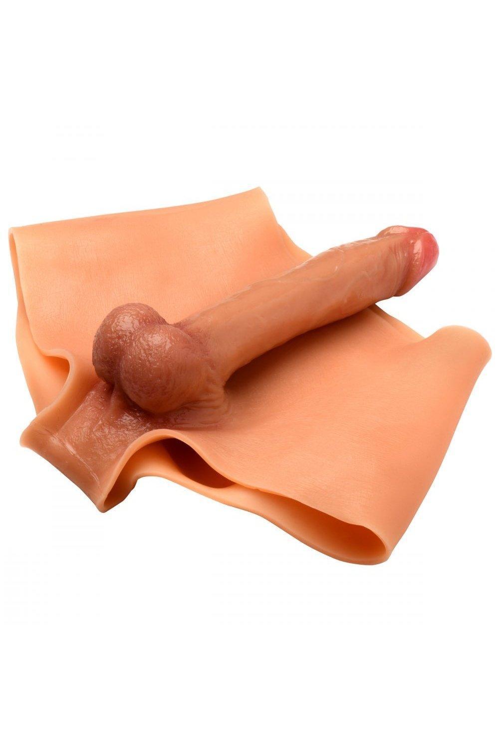 Boner Briefs Silicone Penis Strap On - Medium - Sex On the Go