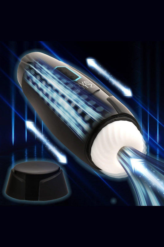 The Milker Max Thrusting and Vibrating Masturbator - Sex On the Go