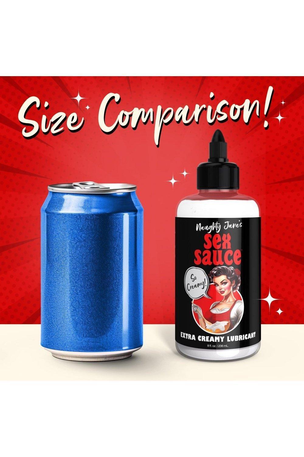 Naughty Jane's Sex Sauce Extra Creamy Lubricant - 8oz - Sex On the Go