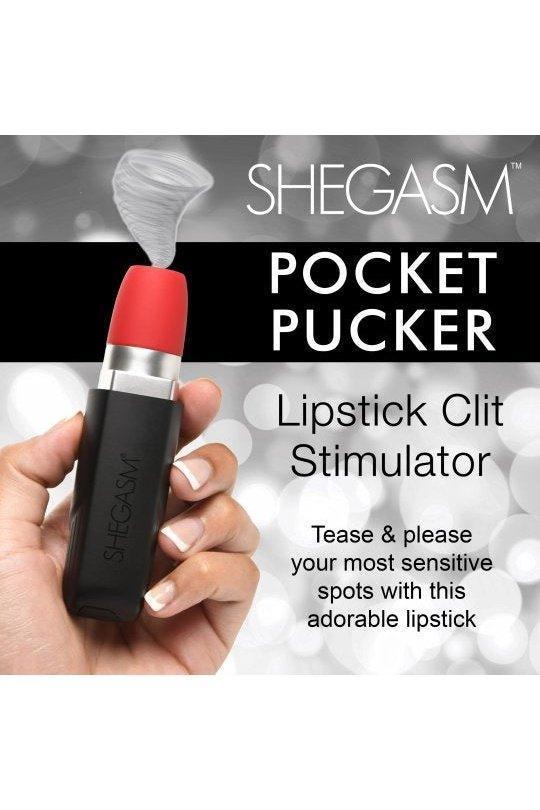 Pocket Pucker Lipstick Clit Stimulator - Sex On the Go