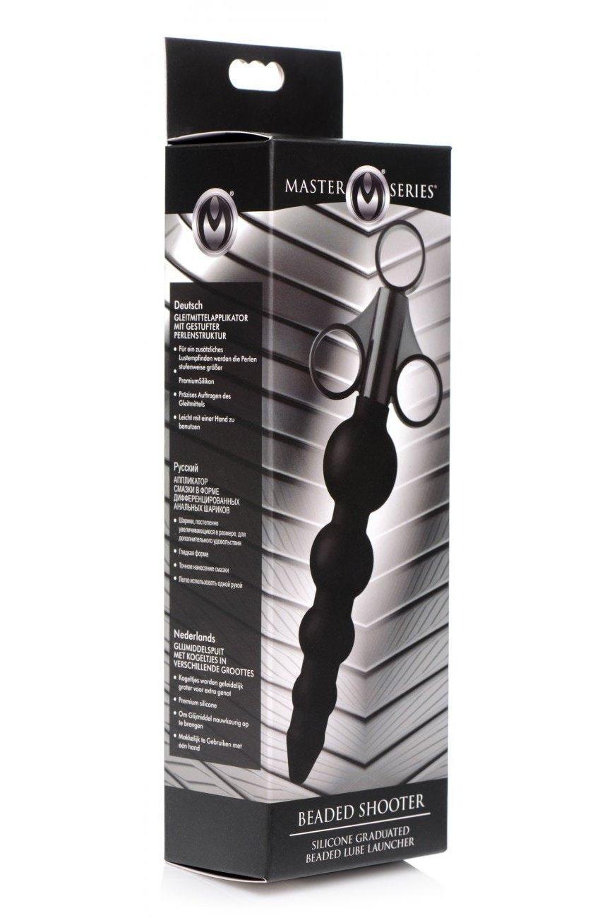 Silicone Graduated Beads Lubricant Launcher - Sex On the Go