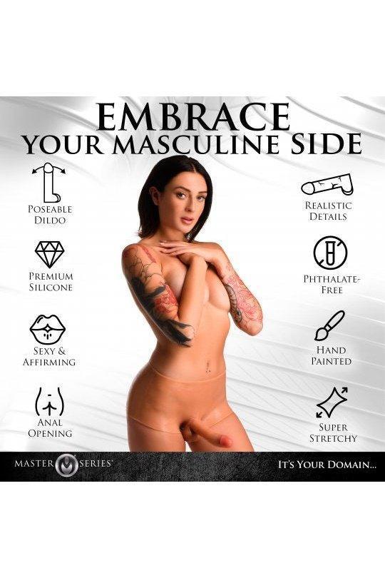 Boner Briefs Silicone Penis Strap On - Small - Sex On the Go