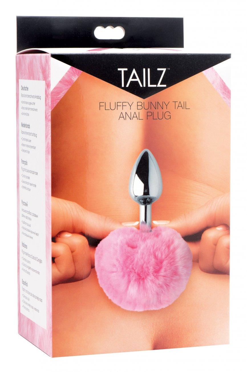 Fluffy Bunny Tail Anal Plug - Sex On the Go