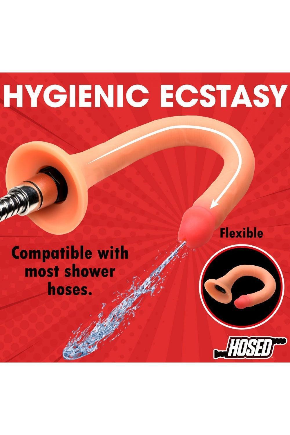 12" Slim Silicone Enema Hose Sex On the Go 12" Slim Silicone Enema Hose Sex On the Go