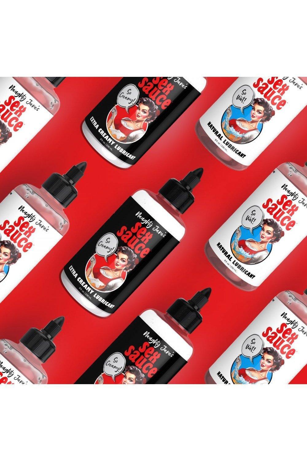 Naughty Jane's Sex Sauce Extra Creamy Lubricant - 8oz - Sex On the Go
