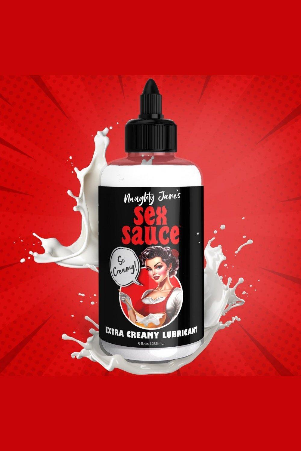 Naughty Jane's Sex Sauce Extra Creamy Lubricant - 8oz - Sex On the Go