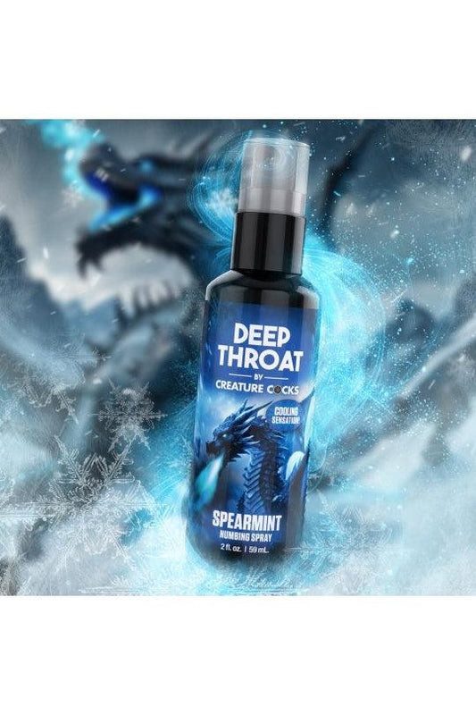 Deep Throat Spearmint Numbing Spray - Sex On the Go