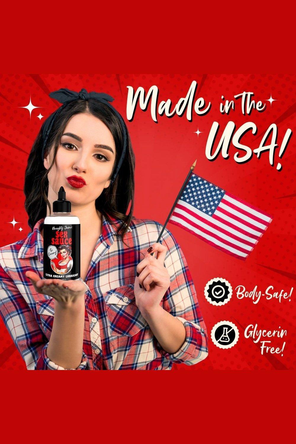 Naughty Jane's Sex Sauce Extra Creamy Lubricant - 8oz - Sex On the Go
