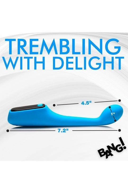 Silicone G-spot Vibrator with Digital Display - Sex On the Go