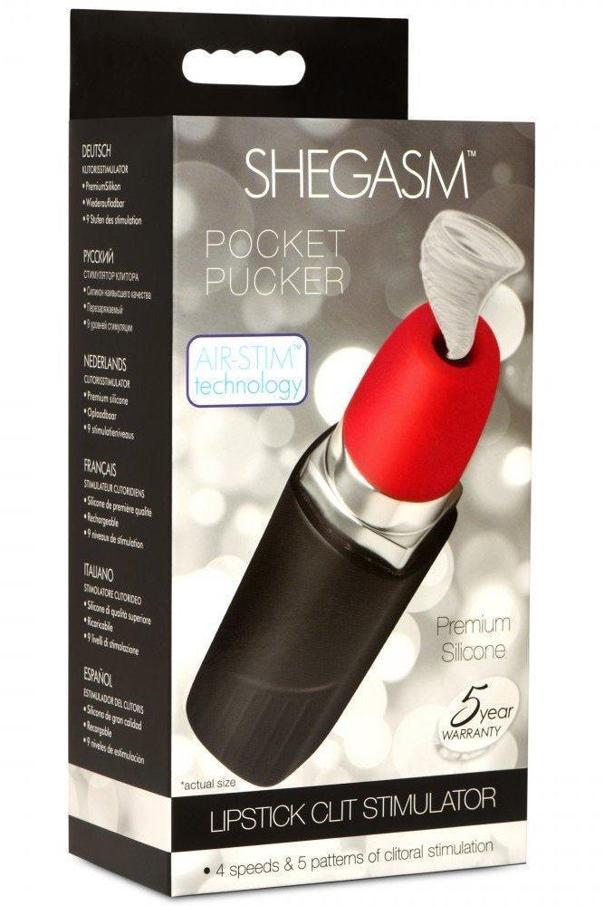Pocket Pucker Lipstick Clit Stimulator - Sex On the Go