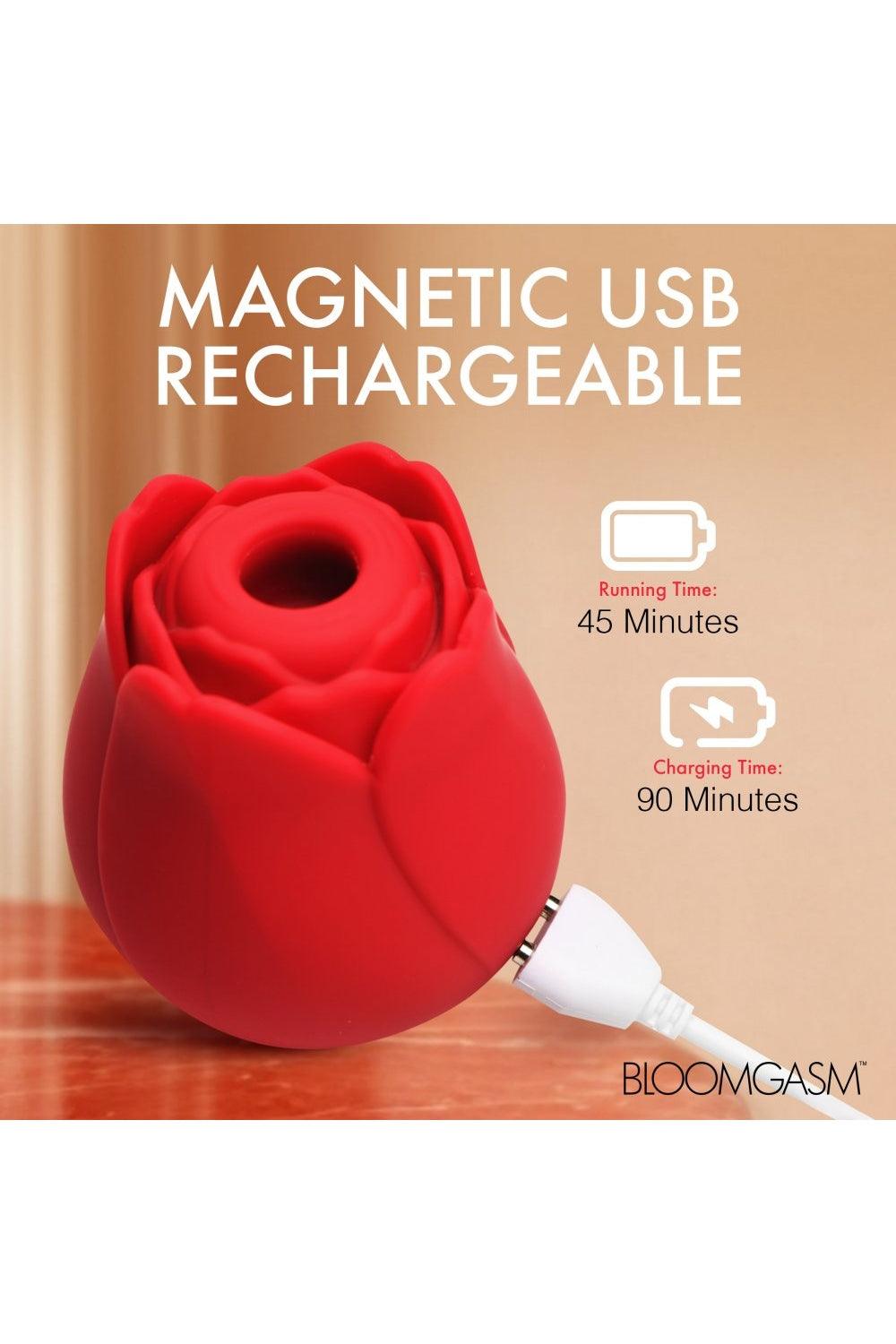 Cyber Rose Sucking & Vibrating Digital Clitoral Stimulator - Sex On the Go