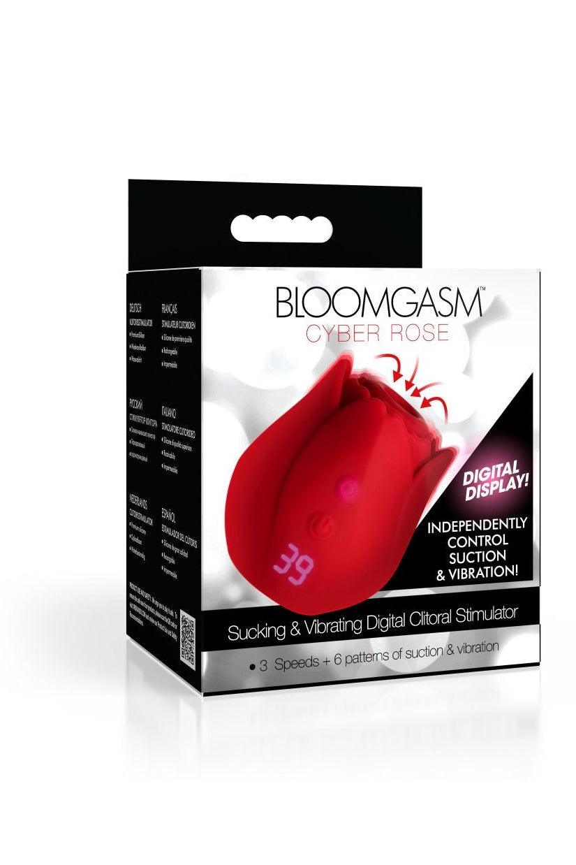 Cyber Rose Sucking & Vibrating Digital Clitoral Stimulator - Sex On the Go