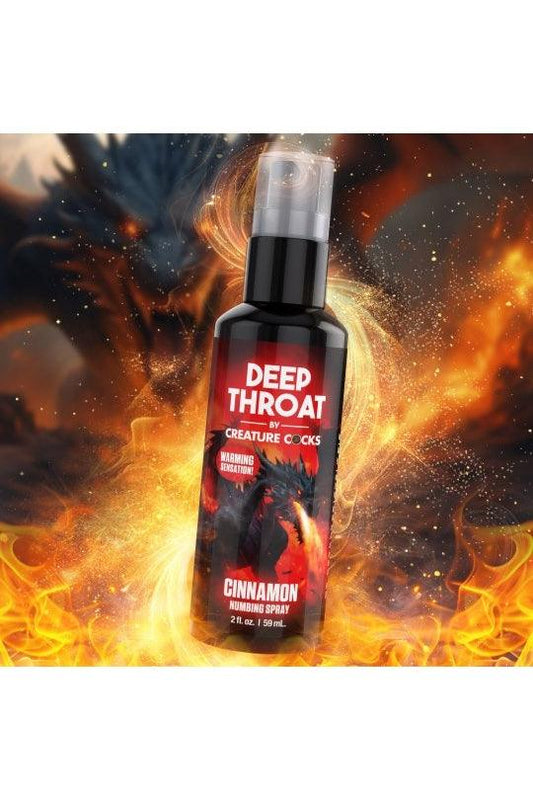 Deep Throat Cinnamon Numbing Spray - Sex On the Go