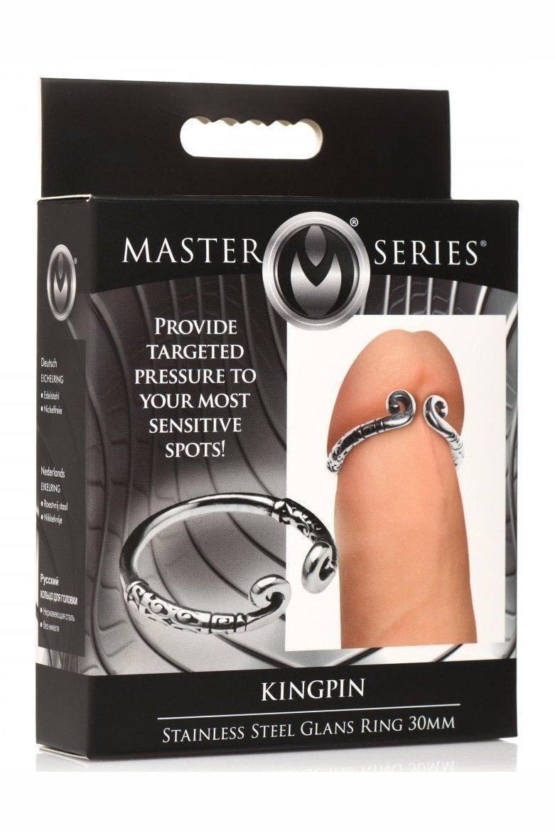 Kingpin Stainless Steel Glans Ring - 24MM or 30MM - Sex On the Go