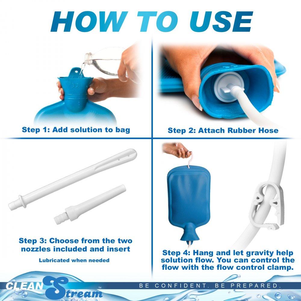 CleanStream Water Bottle Cleansing Kit - Sex On the Go