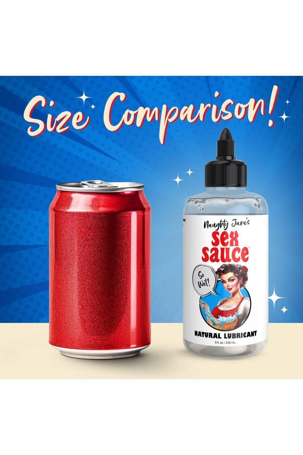 Naughty Jane's Sex Sauce Natural Lubricant - 8oz - Sex On the Go