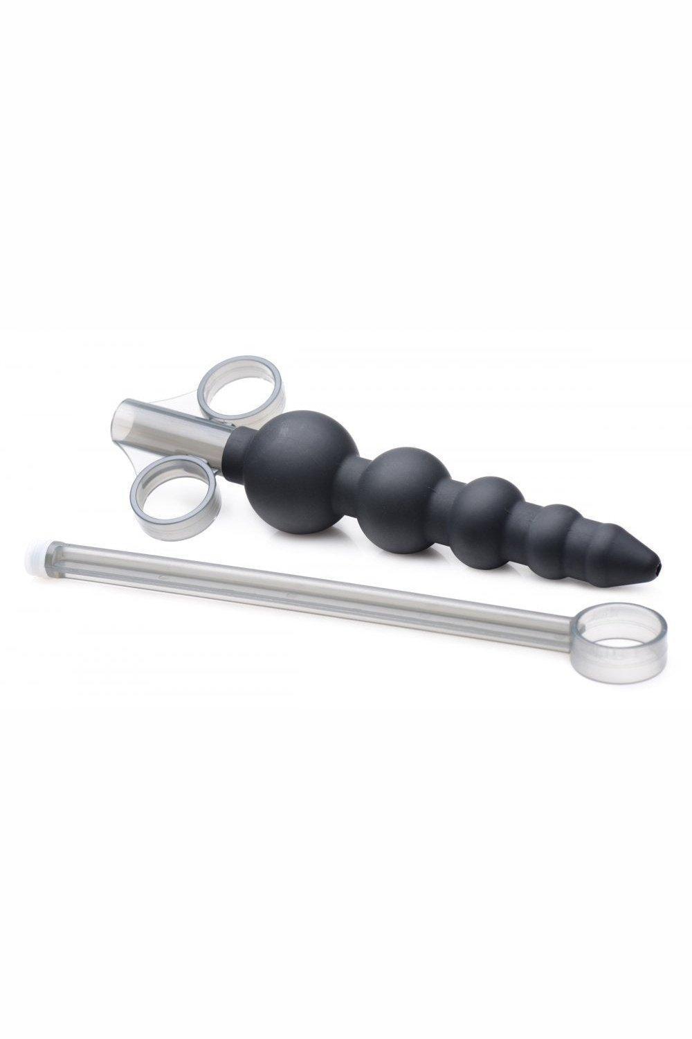 Silicone Graduated Beads Lubricant Launcher - Sex On the Go