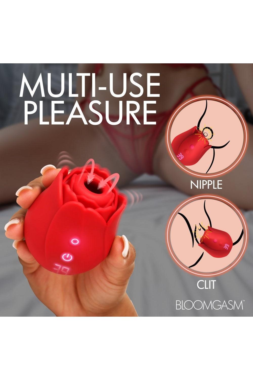 Cyber Rose Sucking & Vibrating Digital Clitoral Stimulator - Sex On the Go