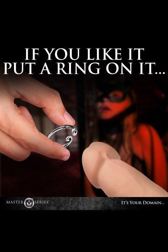 Kingpin Stainless Steel Glans Ring - 24MM or 30MM - Sex On the Go