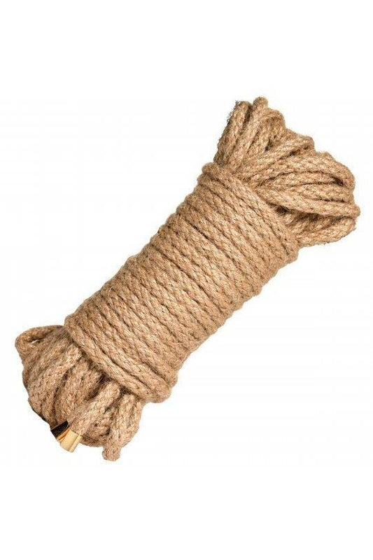 Premium Braided Jute Bondage Rope - 50 Feet - Sex On the Go