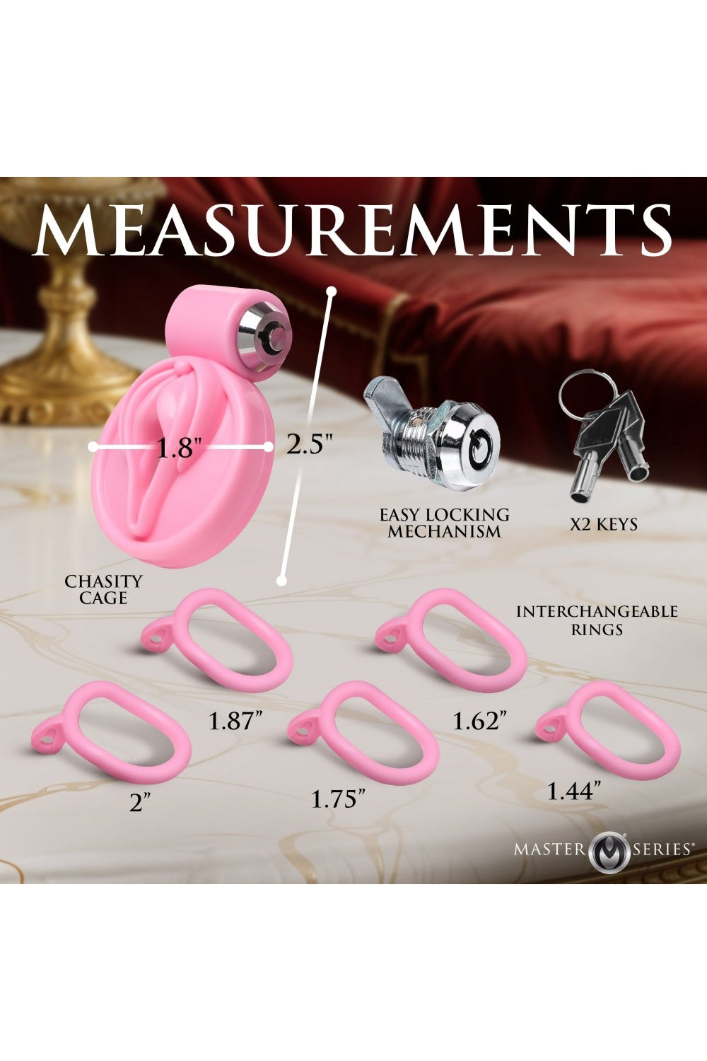 Pussification Vulva Chastity Cage