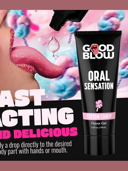 Oral Sensation Gel - Cotton Candy