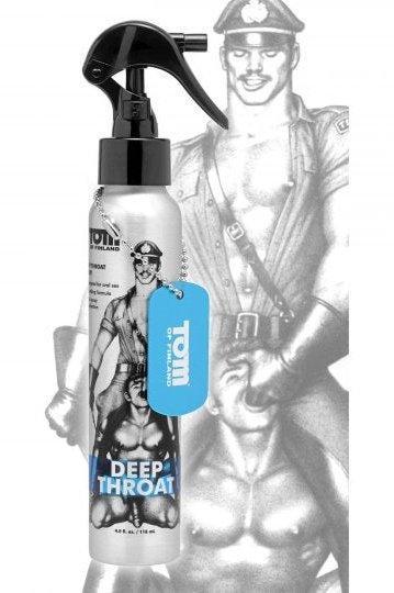 Tom of Finland Deep Throat Spray- 4 oz - Sex On the Go