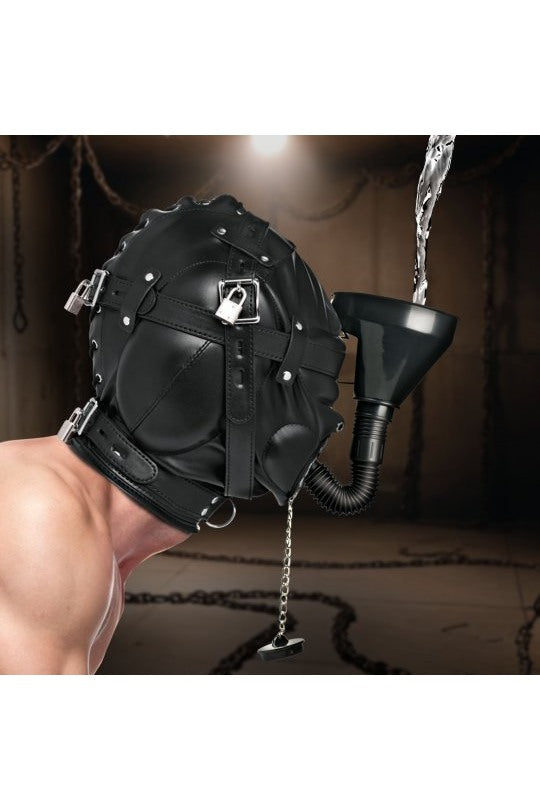 Degraded Sensory Deprivation Hood with Funnel