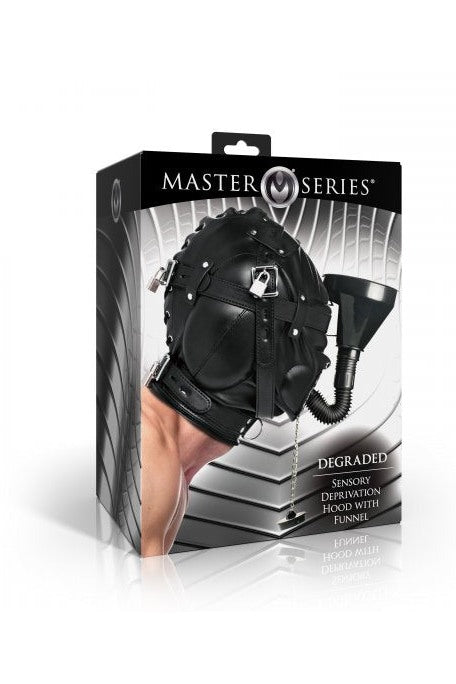 Degraded Sensory Deprivation Hood with Funnel