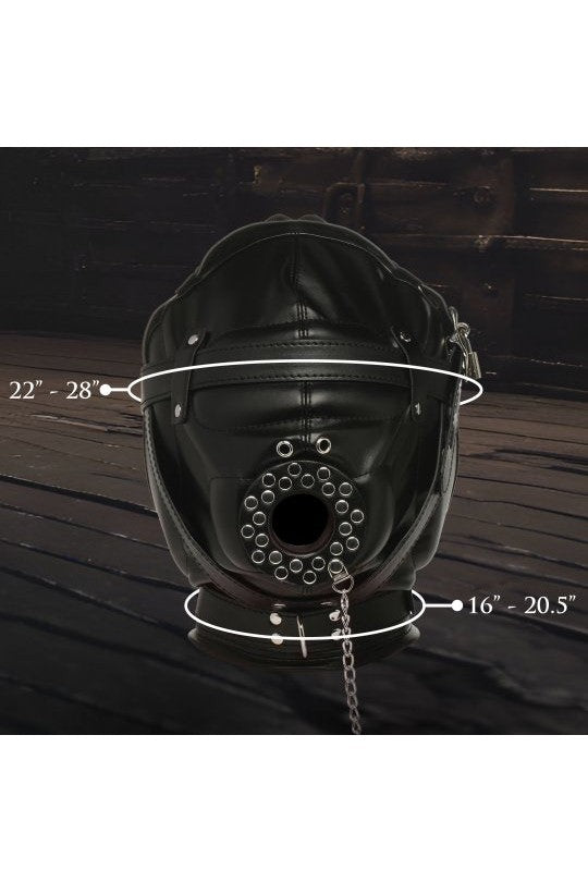 Degraded Sensory Deprivation Hood with Funnel