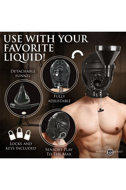 Degraded Sensory Deprivation Hood with Funnel