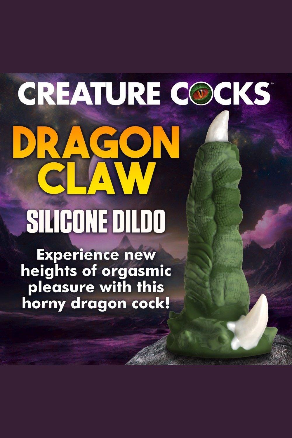 Large Dragon Claw Silicone Dildo - Sex On the Go