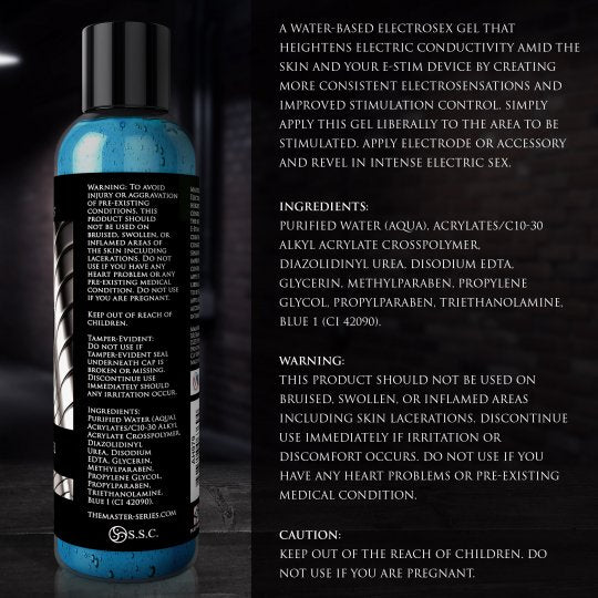 Electro Sex Gel – Master Series | Premium Warming & Sensation Gel for Men