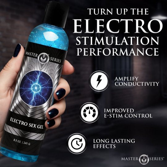 Electro Sex Gel – Master Series | Premium Warming & Sensation Gel for Men