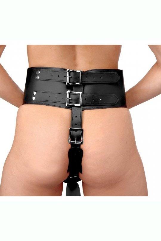 Forced Orgasm Wand Holder Belt - Sex On the Go