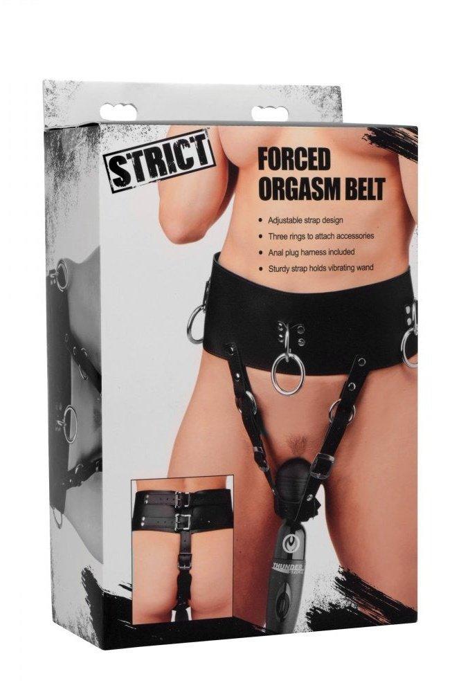 Forced Orgasm Wand Holder Belt - Sex On the Go