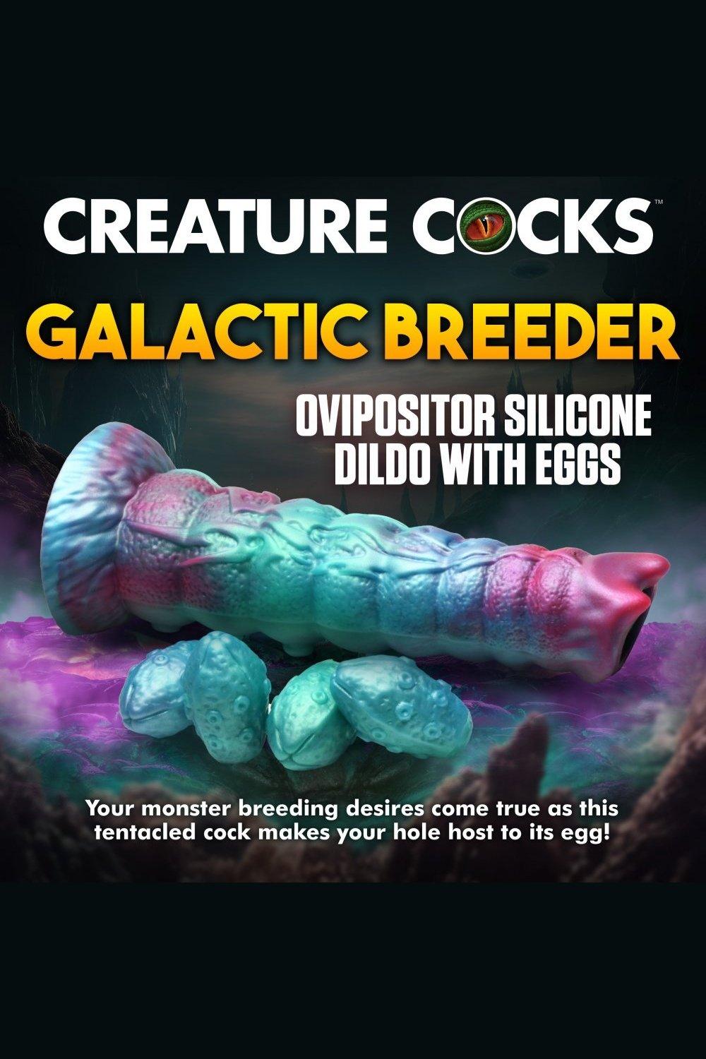 Galactic Breeder Ovipositor Silicone Dildo - Sex On the Go