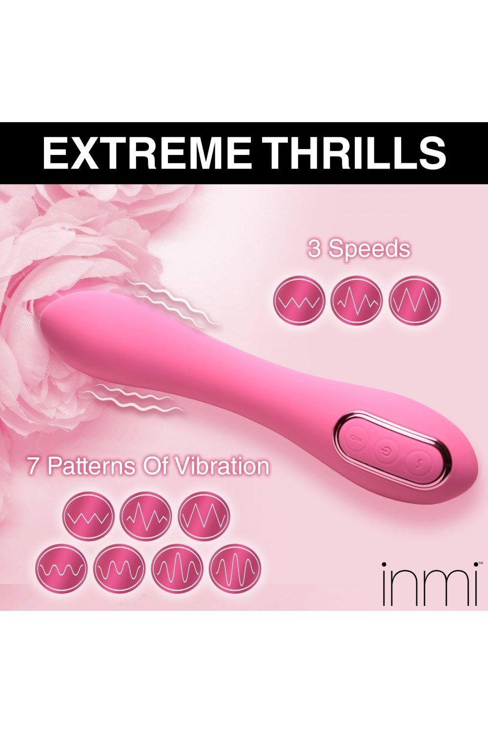 Extreme-G Inflating G-spot Silicone Vibrator - Sex On the Go