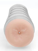 Prosthetic breast on a white background