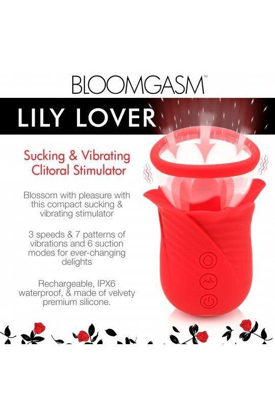 Lily Lover Sucking & Vibrating Clitoral Stimulator - Sex On the Go