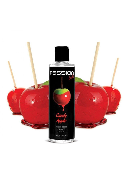 Passion Licks Candy Apple Water Based Flavored Lubricant - 8 oz - Sex On the Go