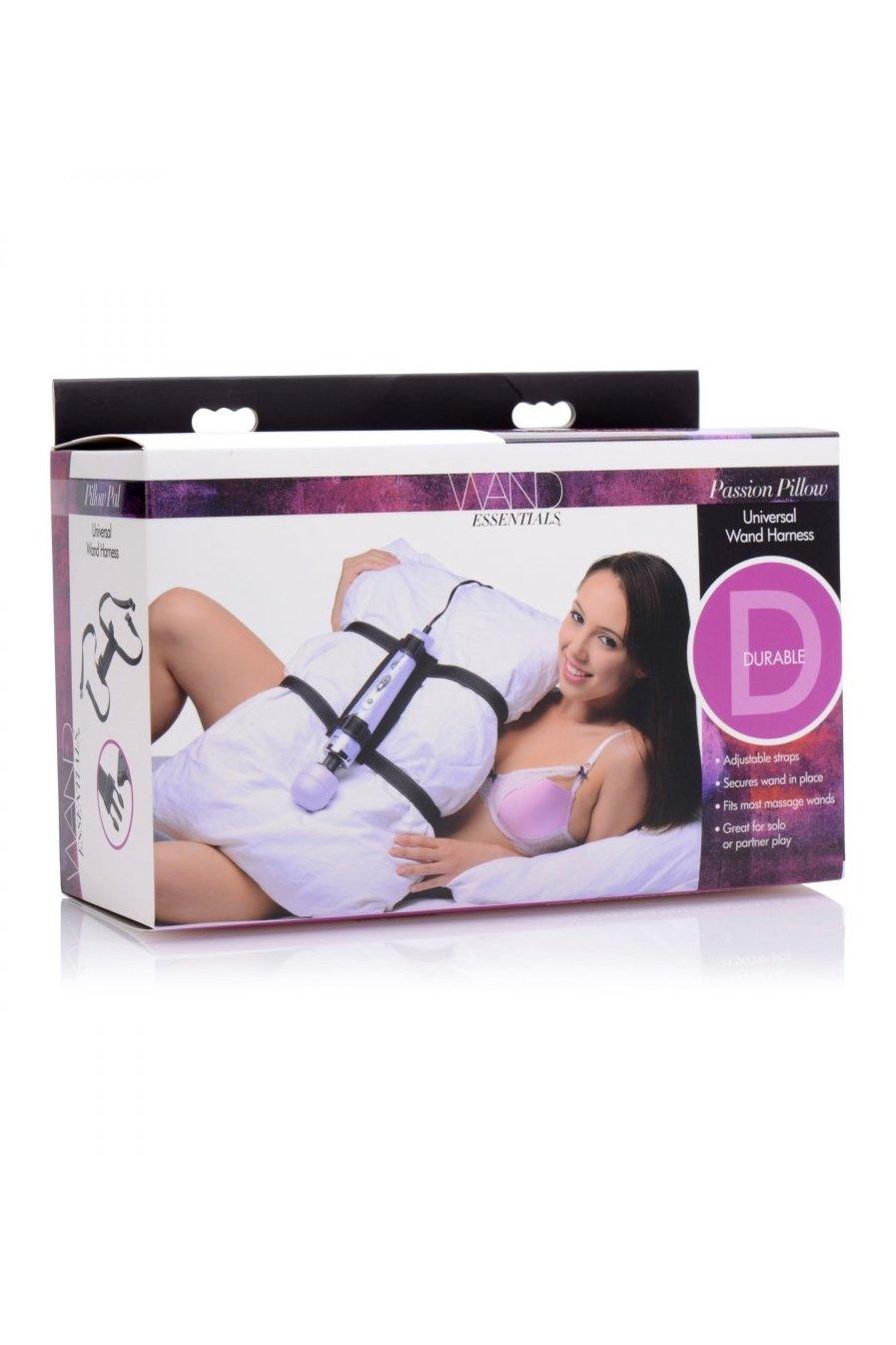 Passion Pillow Universal Wand Harness - Sex On the Go
